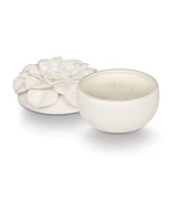 Illume Citrus Crush Ceramic Flower Candle