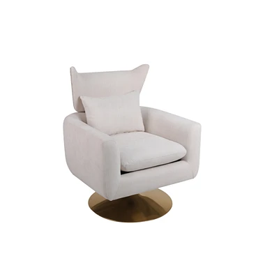 Simplie Fun Classic Mid-Century 360-Degree Swivel Accent Chair