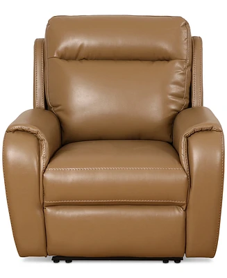 Closeout! Sheeler Faux Leather Manual Glider Recliner Chair