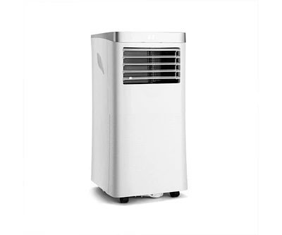 Slickblue 8000 Btu 3-in-1 Portable Air Conditioner with Remote Control-White