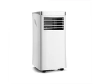 Slickblue 8000 Btu 3-in-1 Portable Air Conditioner with Remote Control-White