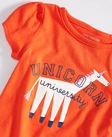 Epic Threads Toddler Girls Unicorn University Top & Skirt, 2 Piece Set, Created for Macy's