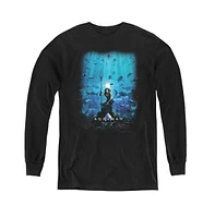 Aquaman Movie Boys Youth Poster Long Sleeve Sweatshirts