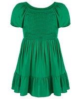 Epic Threads Girls Light Weight Woven Smocked Dress, Created for Macy's