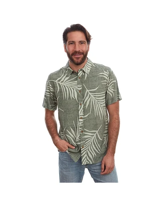 Px Men's Clothing Printed Rayon Shirt