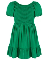 Epic Threads Girls Light Weight Woven Smocked Dress, Created for Macy's