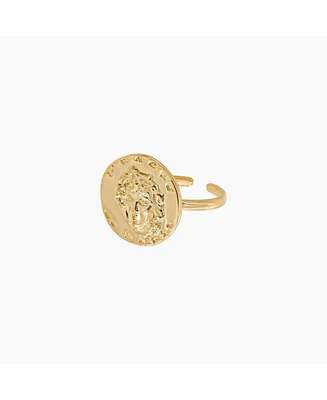 Bearfruit Jewelry Maya Coin Adjustable Ring