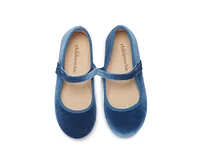 Childrenchic Girls Classic Velvet Mary Janes