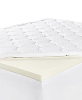 Serta 4-inch Layered Luxury Memory Foam Mattress Topper