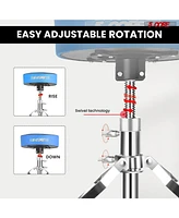 5 Core Drum Throne Padded Guitar Stool Swivel Height Adjustable Professional Music Chair For Adults And Kids w Anti Slip Rubber Feet