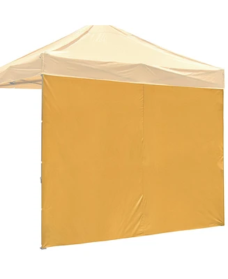 Instahibit Sidewall UV30+ Fits 10x10ft Canopy Outdoor Picnic 1 Piece Backyard