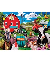 Masterpieces Green Acres - Welcoming Committee 300 Piece Ez Grip Puzzle