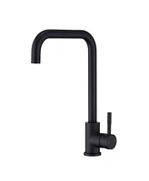 Mondawe Modern Kitchen Sink Mixer Taps, Stainless Steel 360 Degree Cold and Hot Tap, Kitchen Faucets Easy to Install