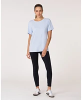 Rebody Active Women's Essentials Oversized Short Sleeve Top