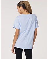 Rebody Active Women's Essentials Oversized Short Sleeve Top