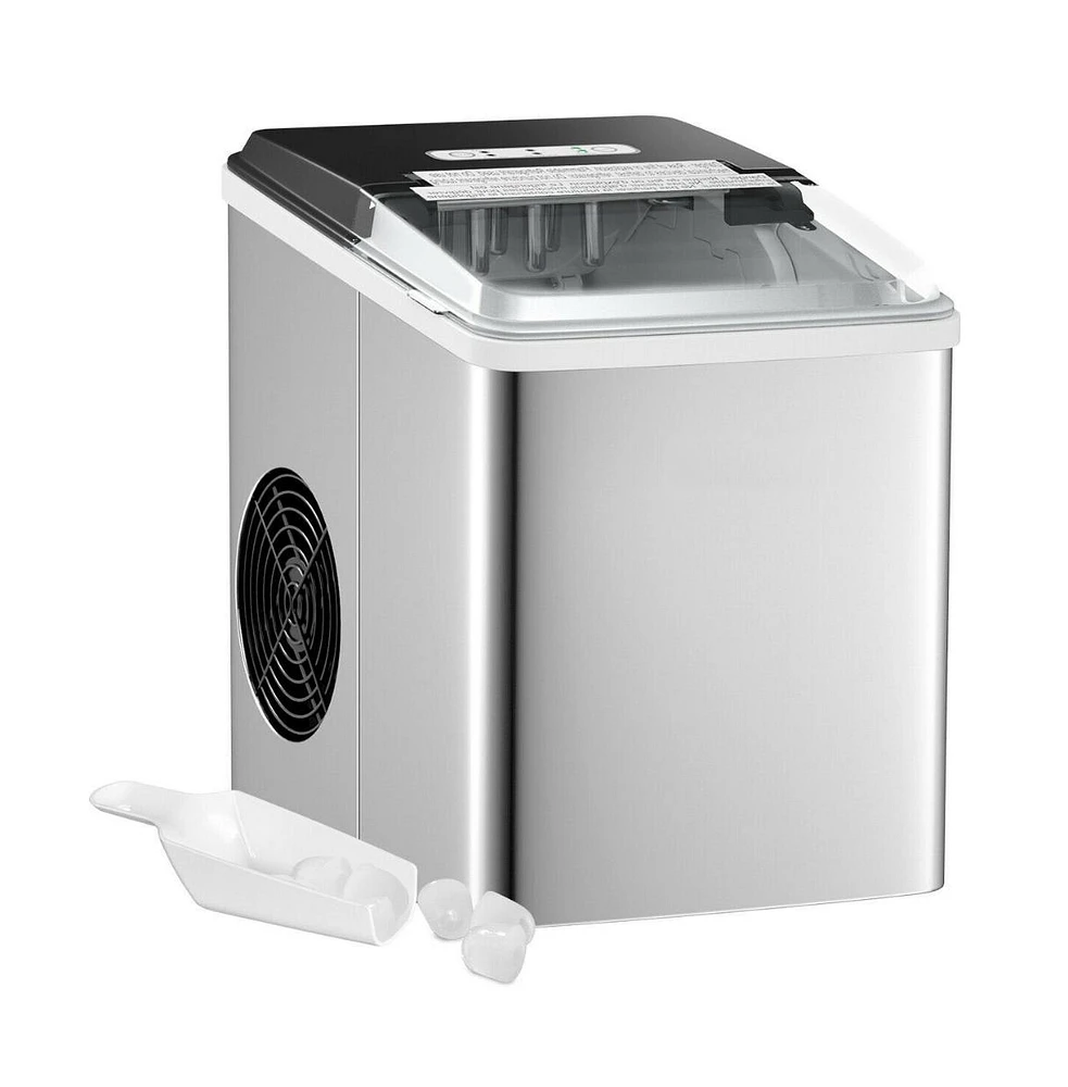 Slickblue 24 H Self-Clean Countertop Ice Maker Machine