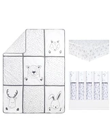 Trend Lab Peek-a-Boo Forest 3 Piece Crib Bedding Set