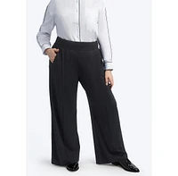 See Rose Go Plus Wide Leg Pant with Pintuck