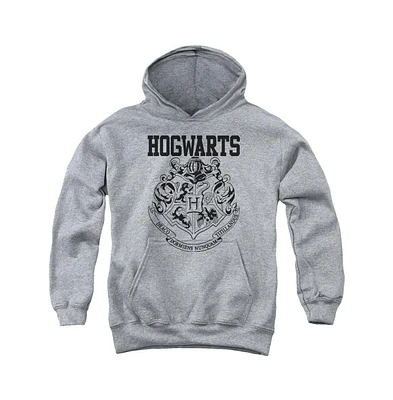 Harry Potter Boys Youth Hogwarts Athletic Pull Over Hoodie / Hooded Sweatshirt