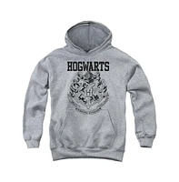 Harry Potter Boys Youth Hogwarts Athletic Pull Over Hoodie / Hooded Sweatshirt