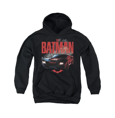 Batman Boys The Youth (2022) Batmobile Pull Over Hoodie / Hooded Sweatshirt