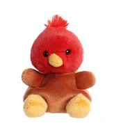 Aurora Mini Aspen Turkey Palm Pals Adorable Plush Toy Brown 5"