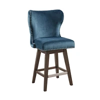 Simplie Fun Hancock Swivel Counter Stool