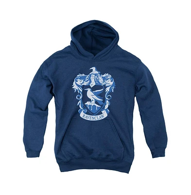Harry Potter Youth Ravenclaw Crest Pull Over Hoodie / Hooded Sweatshirt