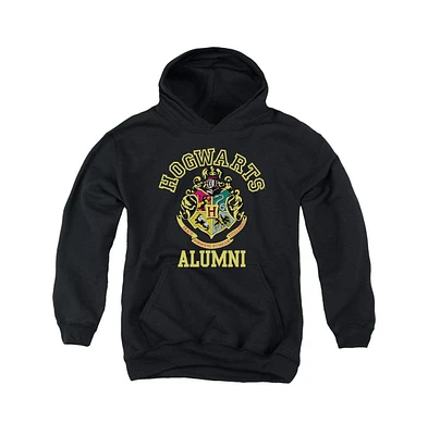 Harry Potter Youth Hogwarts Alumni Pull Over Hoodie / Hooded Sweatshirt