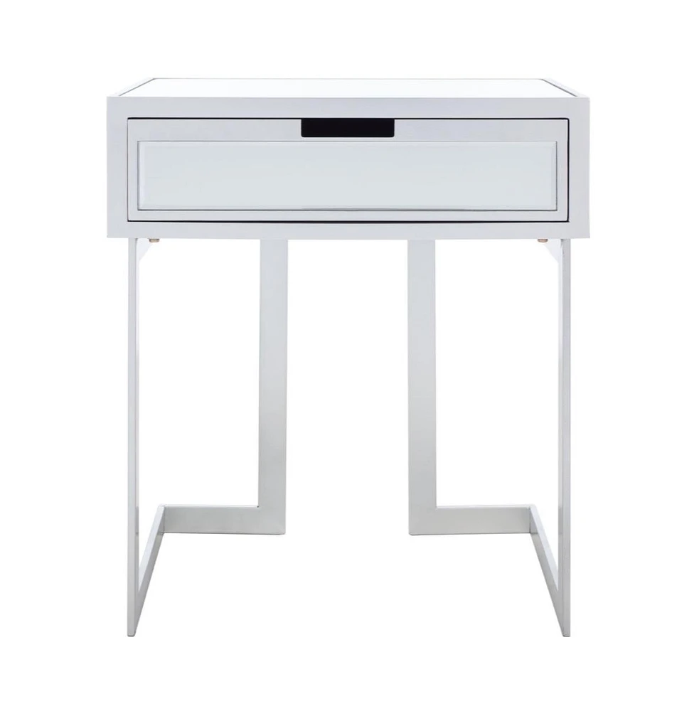 Safavieh Lilo 1 Drawer Mirrored Accent Table