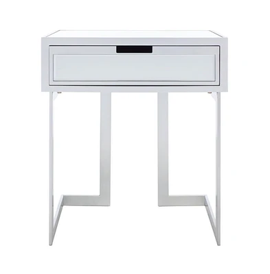 Safavieh Lilo 1 Drawer Mirrored Accent Table