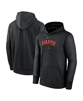 Nike Men's San Francisco Giants Authentic Collection Practice Performance Pullover Hoodie