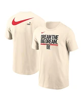 Nike Men's Cream Texas Rangers 2-Hit Speed City Connect T-Shirt