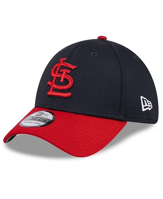 New Era Men's Navy St. Louis Cardinals 2024 Batting Practice 39THIRTY Flex Hat