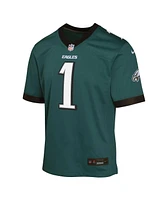 Nike Big Boys and Girls Jalen Hurts Midnight Green Philadelphia Eagles Game Jersey