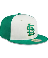 New Era Men's White/Green St. Louis Cardinals 2024 St. Patrick's Day 59FIFTY Fitted Hat