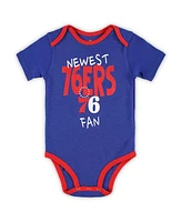 Outerstuff Infant Royal/Red/Gray Philadelphia 76ers Slam Dunk 3