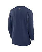 Nike Men's Navy Houston Astros Authentic Collection Game Time Performance Quarter-Zip Top