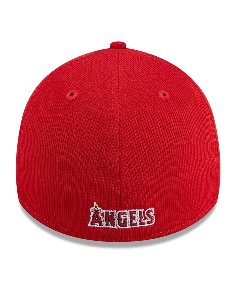 New Era Men's Red Los Angeles Angels 2024 Spring Training 39THIRTY Flex Hat