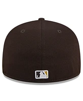 New Era Big Boys and Girls Brown San Diego Padres 2024 Batting Practice 59FIFTY Fitted Hat