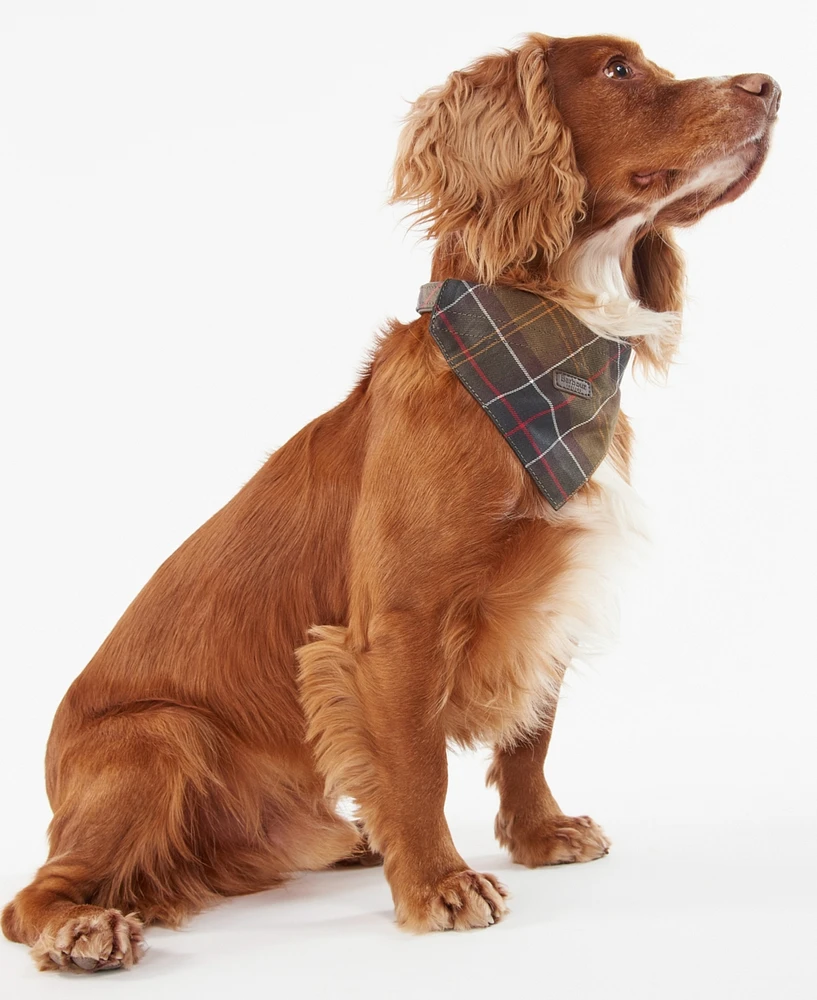 Barbour Tartan Dog Bandana