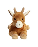 Aurora Medium Gemma Goat Flopsie Adorable Plush Toy Brown 12"