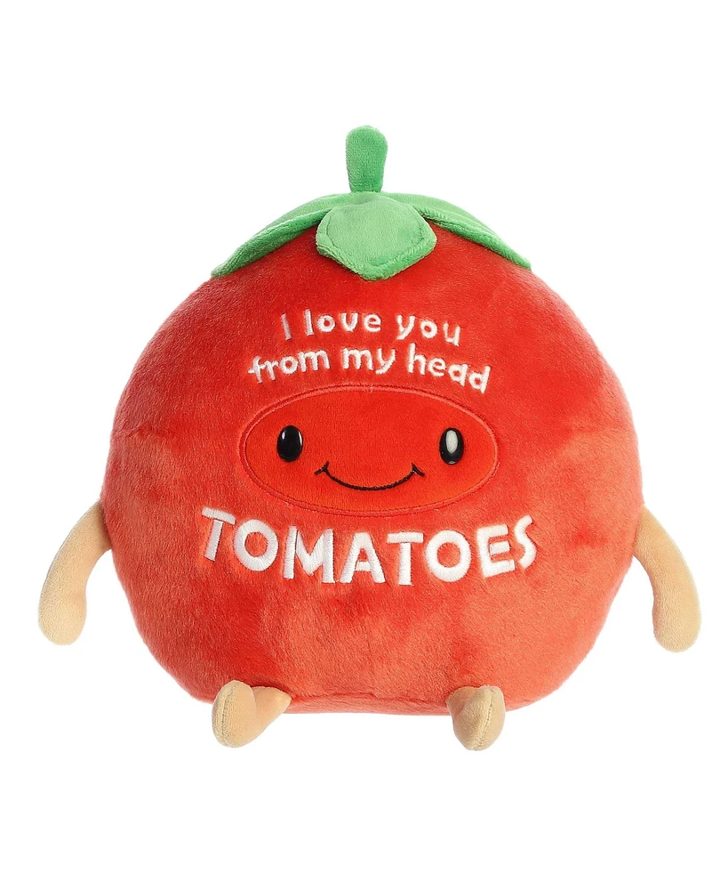 Aurora Small Love You From Head To Tomatoes Just Sayin' Witty Plush Toy Red 8"