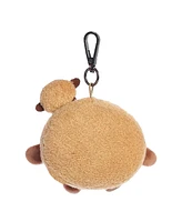 Aurora Mini Shooky Keychain BT21 Lovable Plush Toy Brown 4"