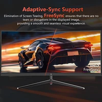 Z-edge 30 inch Uwfhd 2560 x 1080 21:9 Ultra Wide 200 Hz 1 ms 1500R Curved Gaming Monitor, FreeSync, Pip / Pbp, Hdmi x 2, DisplayPort x 2, Support Vesa