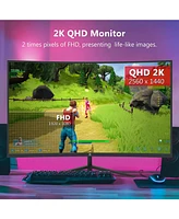Z-edge inch 2K 2560 x 1440 165Hz 1ms Curved Gaming Monitor