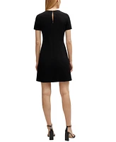 Boss by Hugo Women's Slim-Fit Crew-Neck Dress