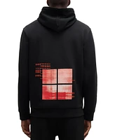 Boss by Hugo Men's Seasonal Artwork Hoodie