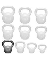 Philosophy Gym Vinyl Coated Cast Iron Kettlebell Weight