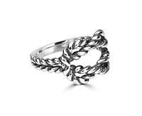 American West Jewelry Sterling Silver Lasso Love Knot Ring, Size 5 - 8